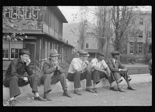 Scene in Omar, West Virginia