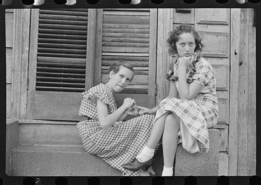 Young residents at Amite City, Louisiana