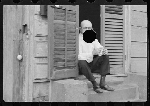 Untitled photo, possibly related to: Resident at Amite City, Louisiana