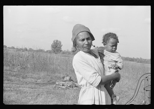Untitled photo, possibly related to: Pulaski County, Arkansas. The wife of a sharecropper