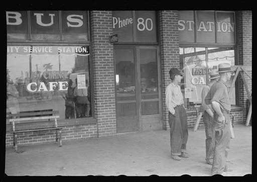 Bus station, Crossville, Tennessee