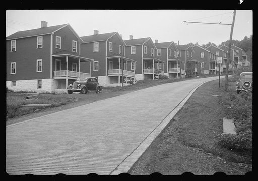 Houses in Nanty Glo, Pennsylvania
