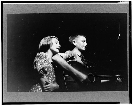 Child musicians at Asheville, North Carolina