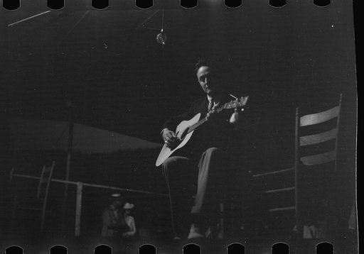 Untitled photo, possibly related to: Child musicians at Asheville, North Carolina