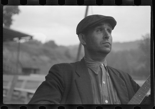 Untitled photo, possibly related to: Jeeter Gentry, Elmer Thompson and Fiddlin' Bill Hensley, Asheville, North Carolina