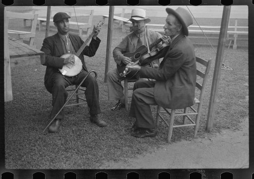 Jeeter Gentry, Elmer Thompson and Fiddlin' Bill Hensley, Asheville, North Carolina