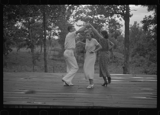 Untitled photo, possibly related to: Dance team, Cumberland Homesteads, Crossville, Tennessee