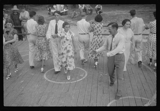 Square dance, Skyline Farms, Alabama