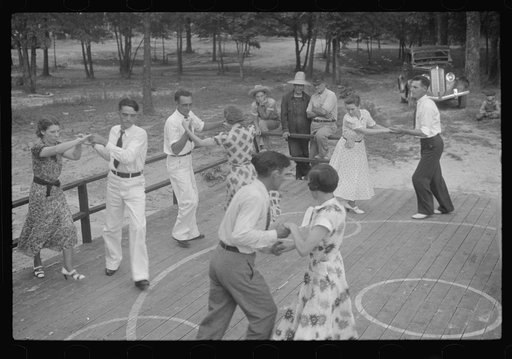 Square dance, Skyline Farms, Alabama