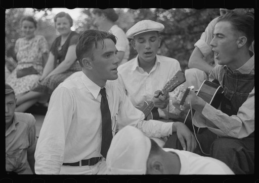Music for square dance, Skyline Farms, Alabama