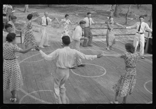 Square dance, Skyline Farms, Alabama