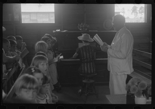Untitled photo, possibly related to: Sunday school, Penderlea Homesteads, North Carolina