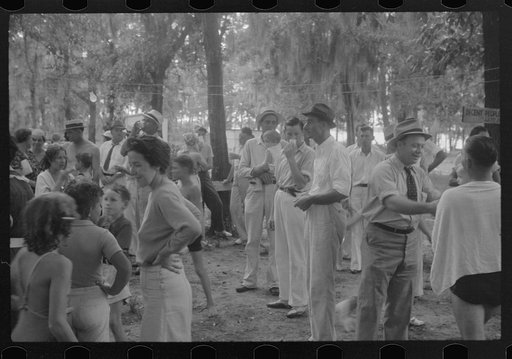 Untitled photo, possibly related to: Sunday school picnic, Penderlea Homesteads, North Carolina