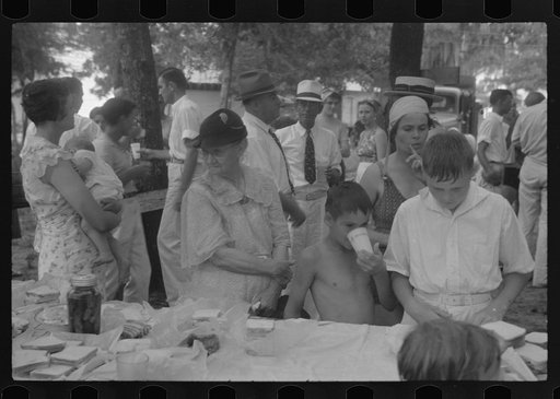 Untitled photo, possibly related to: Sunday school picnic, Penderlea Homesteads, North Carolina