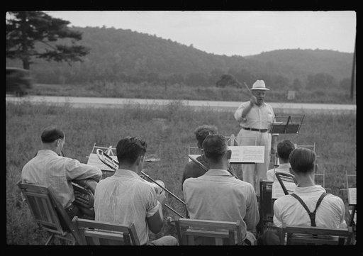 Untitled photo, possibly related to: Leader of the Red House band, West Virginia