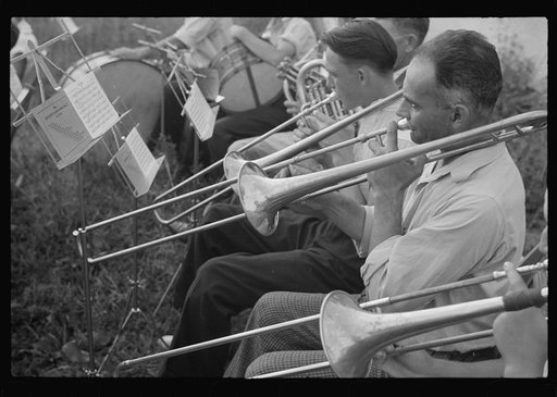 Part of the band, Red House, West Virginia