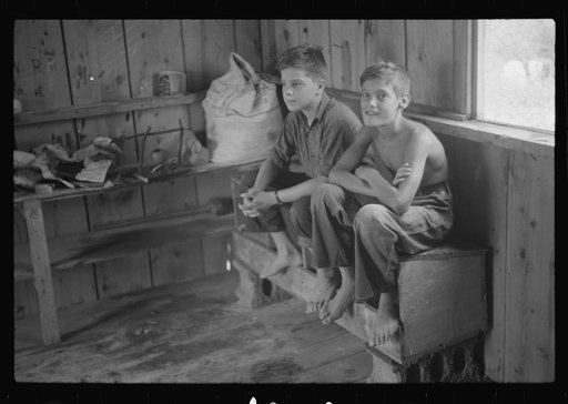 Untitled photo, possibly related to: Puppeteers, Red House, West Virginia
