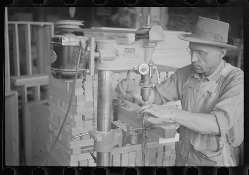 Untitled photo, possibly related to: Furniture factory, Arthurdale, West Virginia