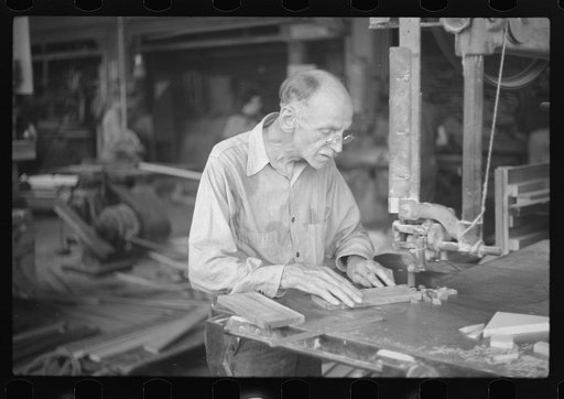 Untitled photo, possibly related to: Furniture factory, Arthurdale, West Virginia