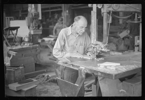Untitled photo, possibly related to: Furniture factory, Arthurdale, West Virginia