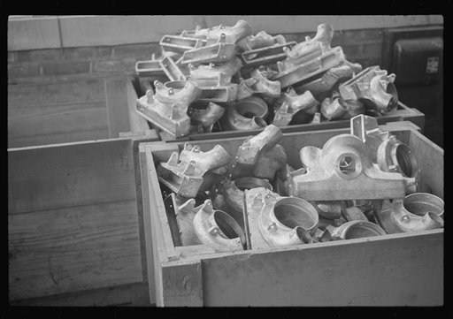 Untitled photo, possibly related to: Metal shop, Arthurdale, West Virginia