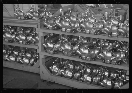 Untitled photo, possibly related to: Vacuum cleaner factory, Arthurdale, West Virginia