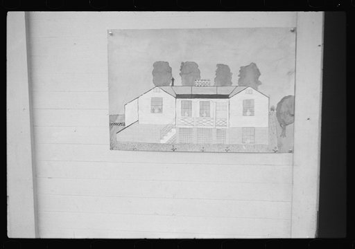 Child's painting, Arthurdale, West Virginia