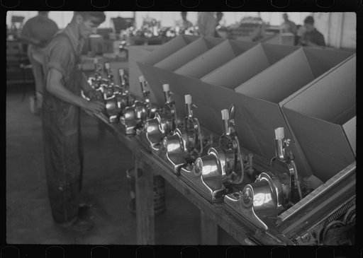 Vacuum cleaner factory, Arthurdale, West Virginia
