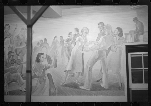 Untitled photo, possibly related to: Mural at Westmoreland Homesteads, Pennsylvania