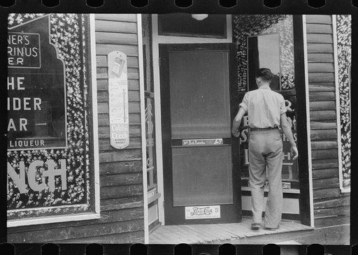 Untitled photo, possibly related to: Wonder Bar, hot spot of Circleville, Ohio (see general caption)