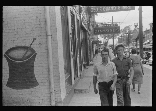 Street scene in central Ohio