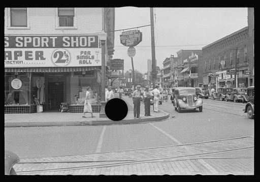 Untitled photo, possibly related to: Main street, Lancaster, Ohio