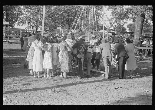 Untitled photo, possibly related to: At the Ashville July 4th celebration, Ashville, Ohio (see general caption)