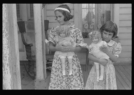 Daughters of Mr. Thaxton, near Mechanicsburg, Ohio