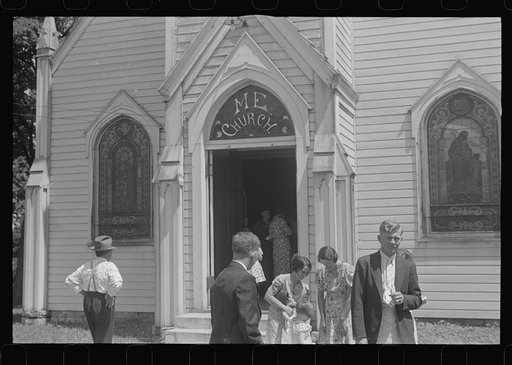 Untitled photo, possibly related to: Methodist church, Unionville Center, Ohio