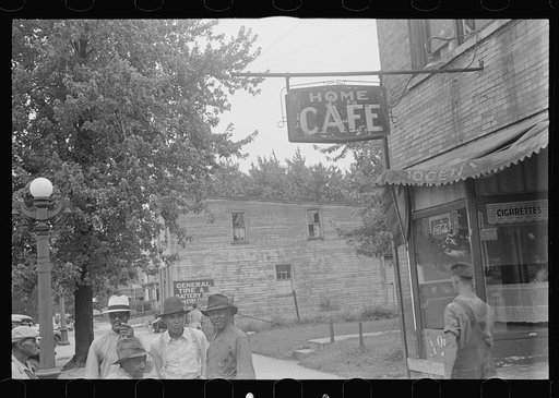 Untitled photo, possibly related to: Saturday afternoon in London, Ohio, "the other side of the tracks"