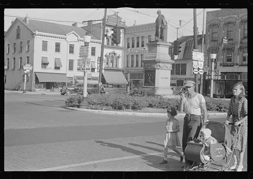 Center of town, Urbana, Ohio