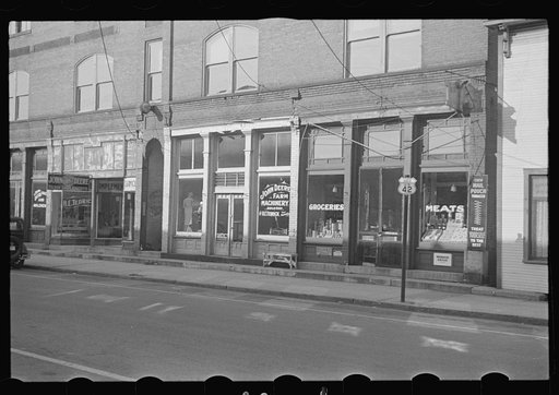 Untitled photo, possibly related to: A cleaning and pressing shop in Urbana, Ohio