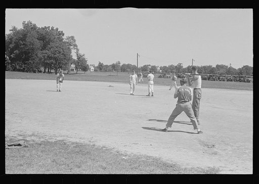 Untitled photo, possibly related to: Watching a baseball game, central Ohio