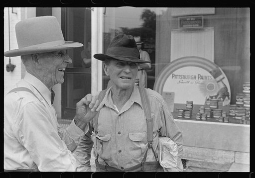 Untitled photo, possibly related to: Saturday afternoon in London, Ohio, "the main street"