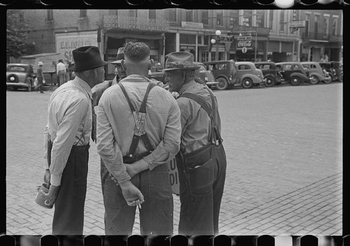 Street scene, Washington Court House, Ohio (see general caption)