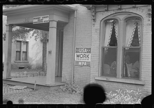 Untitled photo, possibly related to: Circleville Work Projects Administration office (see general caption)