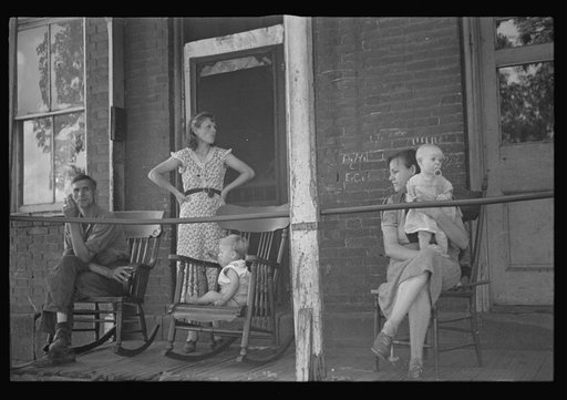 Family on relief, Lancaster, Ohio