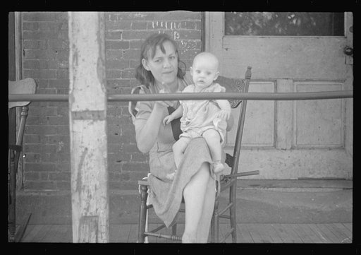 Untitled photo, possibly related to: Family on relief, Lancaster, Ohio