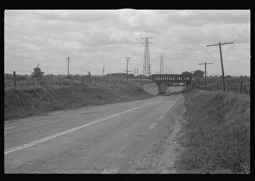 Untitled photo, possibly related to: Underpass on Route 40, central Ohio (see general caption)