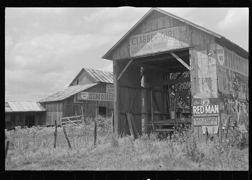 Old barn in central Ohio (see general caption)