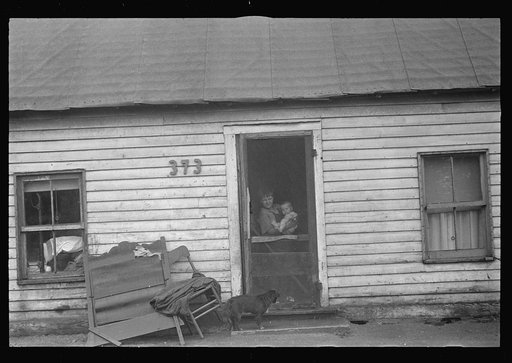 Untitled photo, possibly related to: Dwellers in Circleville's "Hooverville," (see general caption)