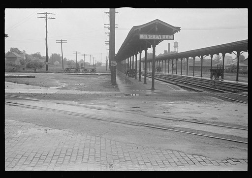 Railroad station of Circleville, Ohio (see general caption)