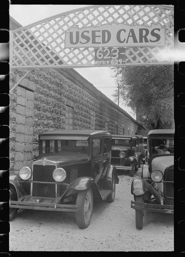 Used car lot in Columbus, Ohio