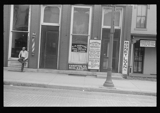 Real estate and loan office, Marysville, Ohio